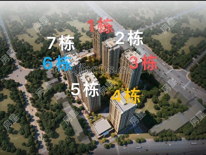 2室2廳1陽(yáng)臺(tái) 中海學(xué)府路8號(hào)小區(qū)平面圖