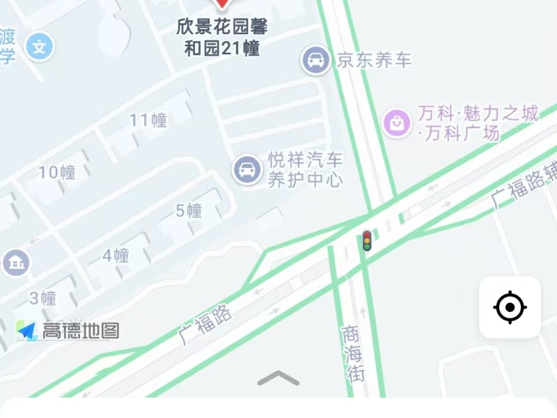 子君欣景花园馨和园（公租房+经适房）小区平面图