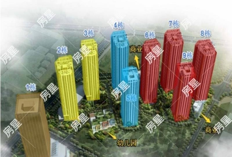 1室1廳1陽臺 錦悅四季花園小區(qū)小區(qū)平面圖