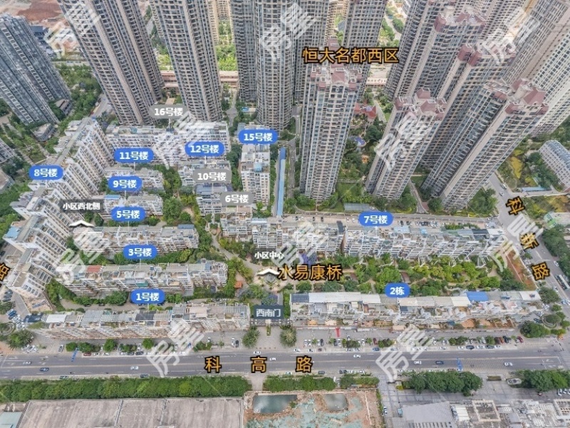 水逸康桥小区平面图