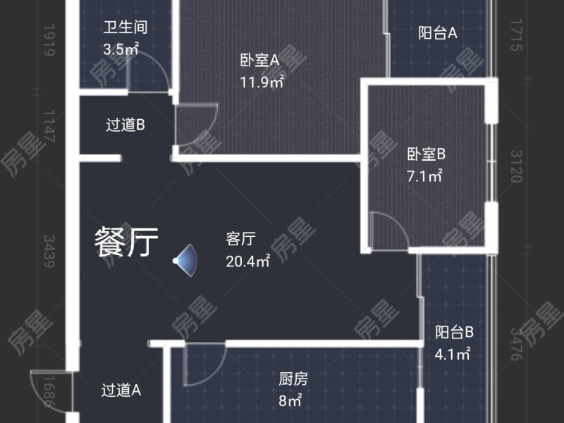 金尚俊园一期户型图
