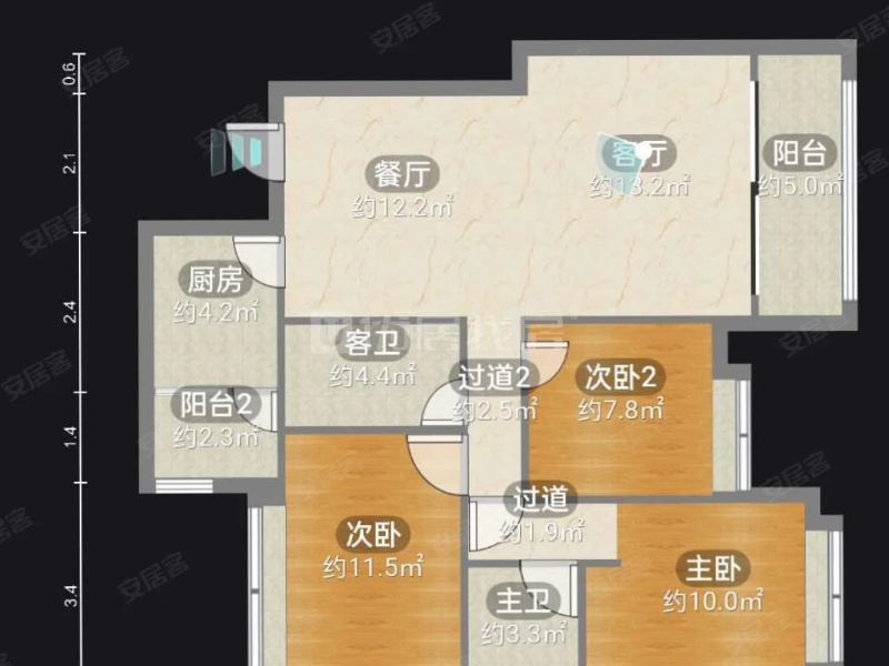 水逸康桥户型图