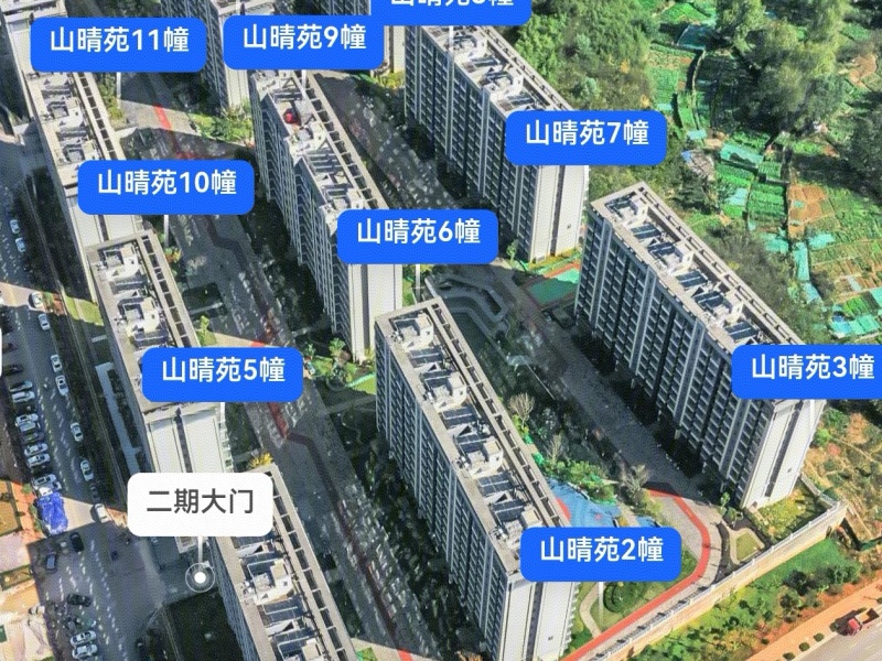 阳光城文澜公馆T005地块小区平面图