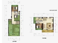 4室2廳4陽臺 藍(lán)光水岸公園戶型圖
