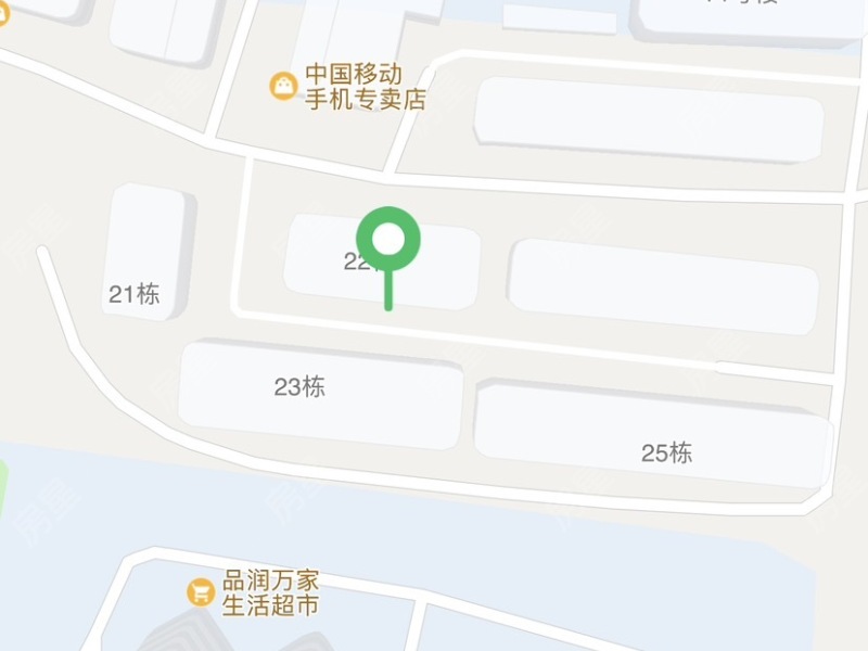 板机厂宿舍小区平面图
