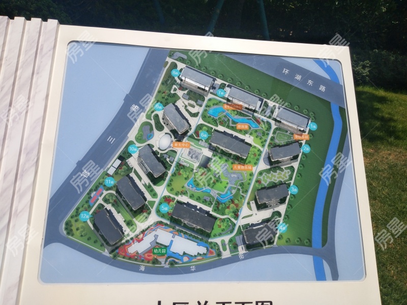 山海湾8号小区平面图