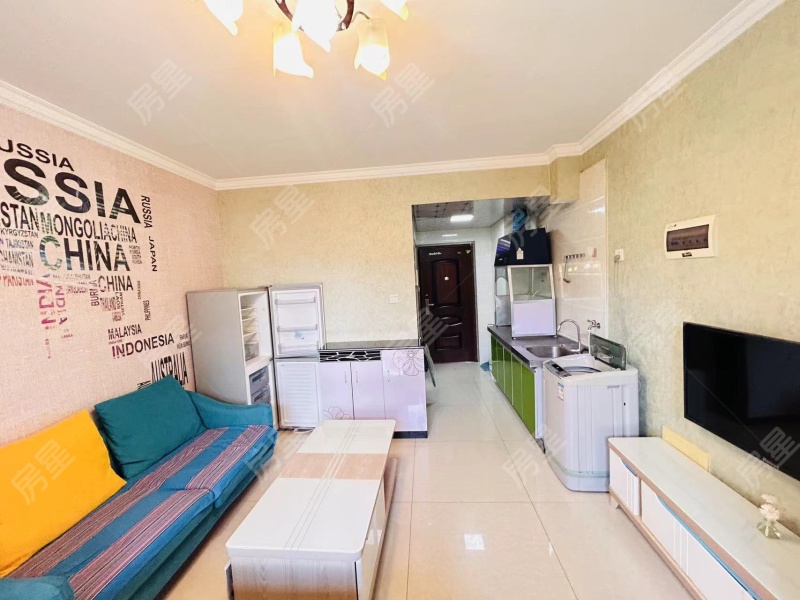 1室1廳1陽臺 錦悅四季花園小區(qū)客廳