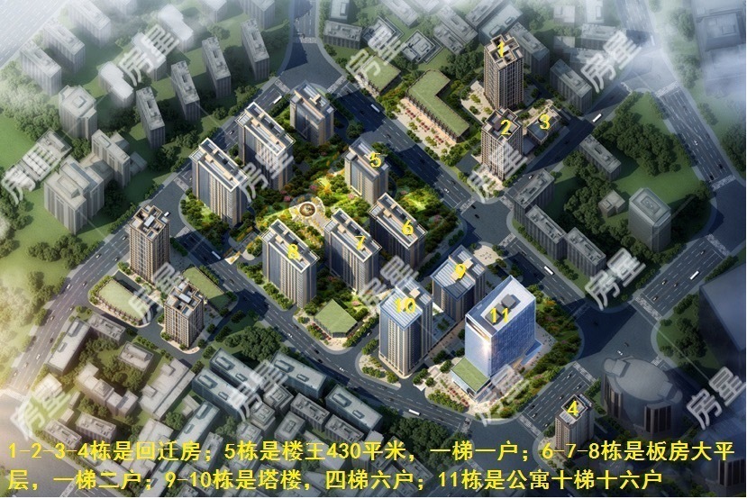 5室2廳2陽(yáng)臺(tái) 俊發(fā)逸天峰小區(qū)平面圖