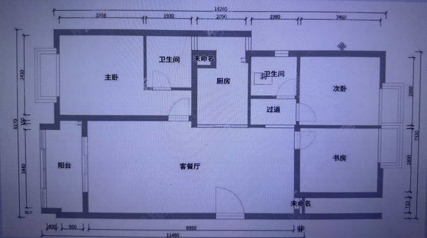 山海湾户型图