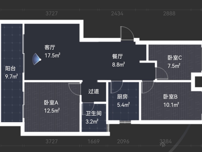阳光城文澜公馆T005地块户型图