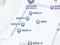 3室2廳 博客寓小區(qū)平面圖