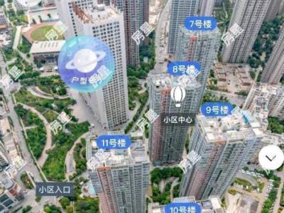 3室2廳2陽臺 西城時代