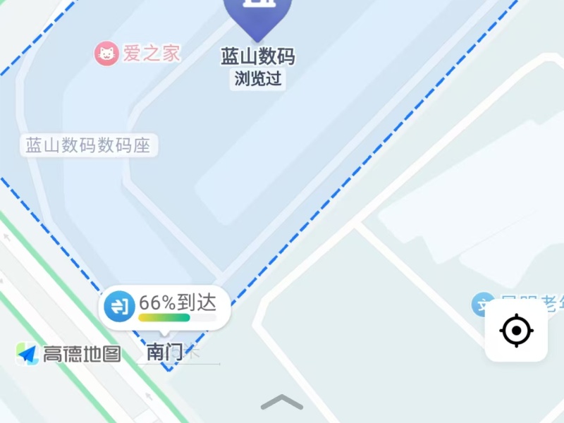 3室2廳1陽臺 藍(lán)山數(shù)碼小區(qū)平面圖