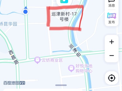 3室2廳3陽(yáng)臺(tái) 巡津新村17號(hào)