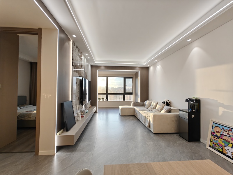 3室2廳1陽臺(tái) 龍湖天璞A1地塊客廳