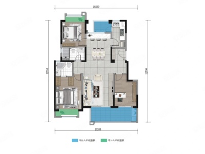 5室5廳2陽(yáng)臺(tái) 花樣年麓湖國(guó)際二期