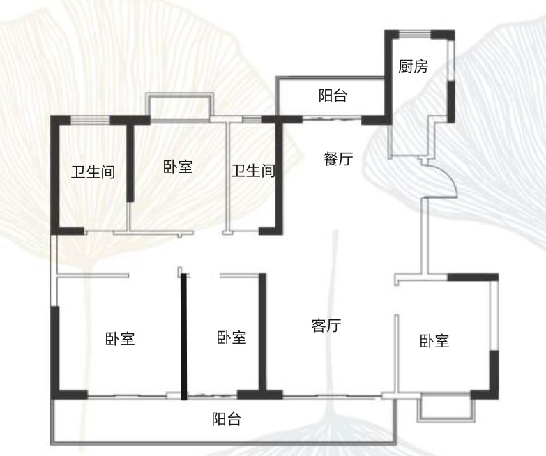 中建龙熙壹号二期户型图