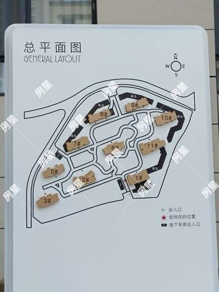 3室2廳2陽臺(tái) 大華公園天下時(shí)光園小區(qū)平面圖