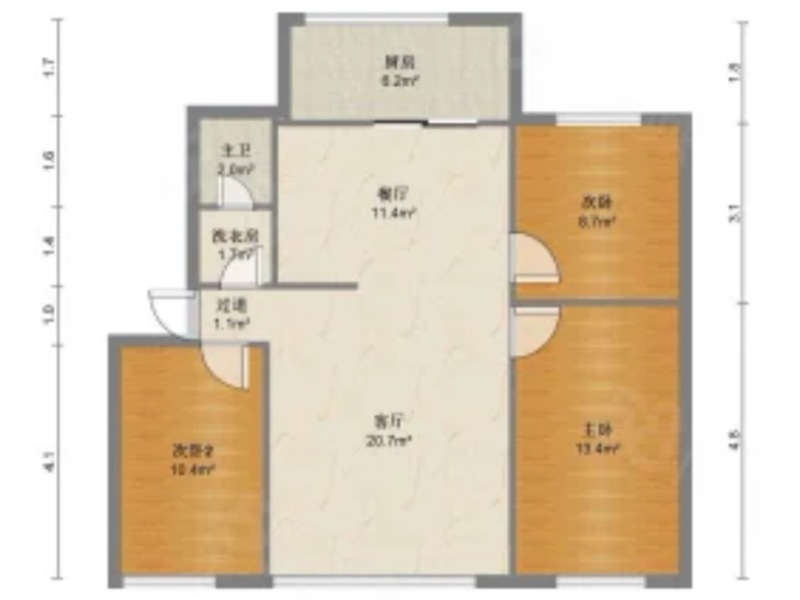 梁源小区户型图