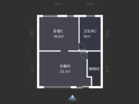 5室3廳2陽臺 果林湖畔別墅戶型圖
