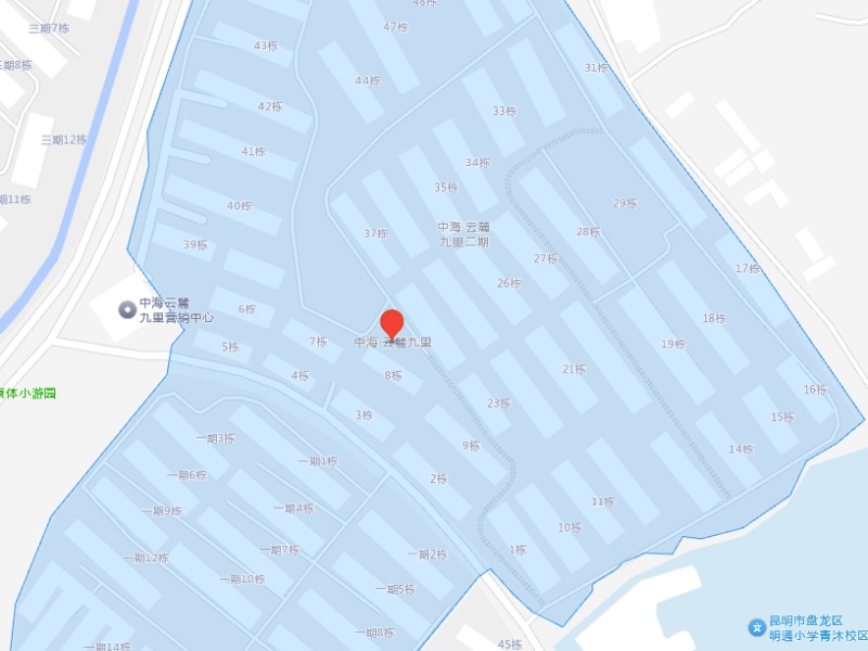 4室2廳2陽臺(tái) 中海云麓九里一期別墅小區(qū)平面圖