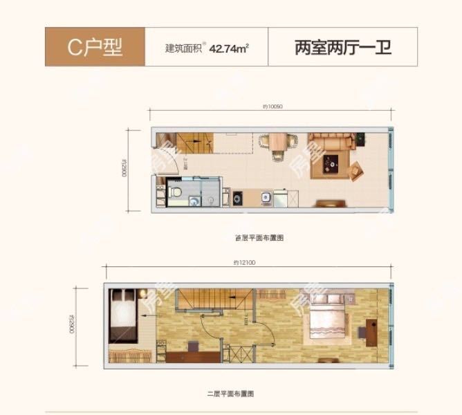 海伦堡中央广场户型图
