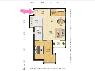 1室2廳 滇池泊屋