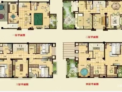5室2廳3陽臺 滇池印象花園