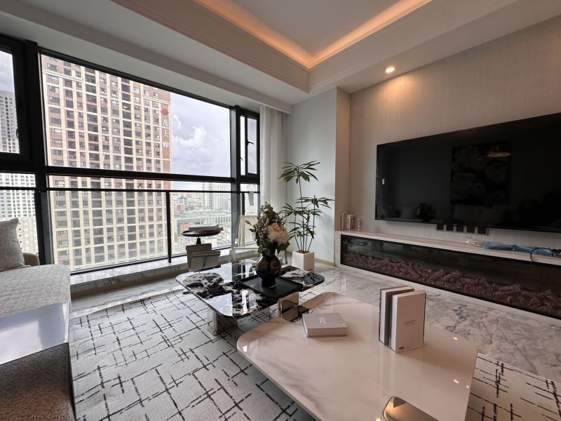 2室2廳 俊發(fā)逸天峰公寓陽(yáng)臺(tái)