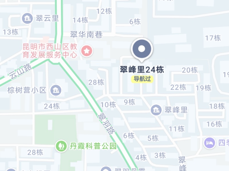 棕树营小区小区平面图