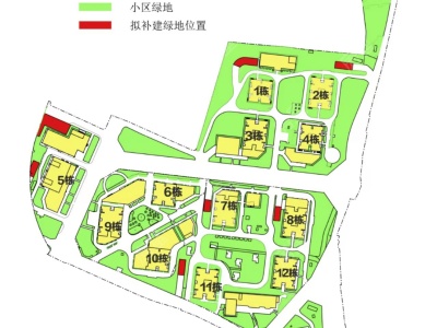 3室2廳 溪畔麗景小區(qū)平面圖