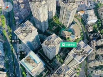 3室2廳2陽臺 融城優(yōu)郡小區(qū)平面圖