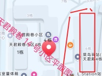 3室1廳 天君殿巷14號小區(qū)平面圖