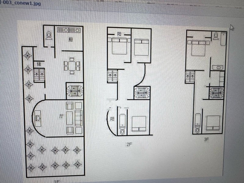 6室3廳5陽(yáng)臺(tái) 公園1903康醍別墅戶型圖
