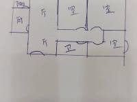 3室2廳2陽(yáng)臺(tái) 俊發(fā)逸天峰戶型圖