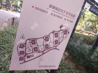 3室2廳3陽(yáng)臺(tái) 俊發(fā)盛唐城星河郡(一期)小區(qū)平面圖