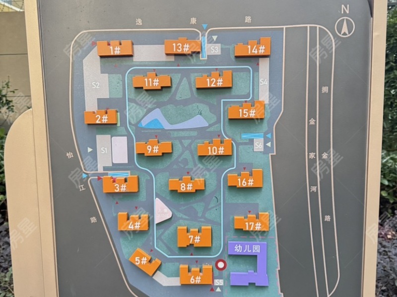 4室2廳 筑友雙河灣璟樾小區(qū)平面圖