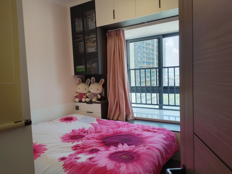 3室2廳2陽臺 萬科500里結(jié)海廬臥室