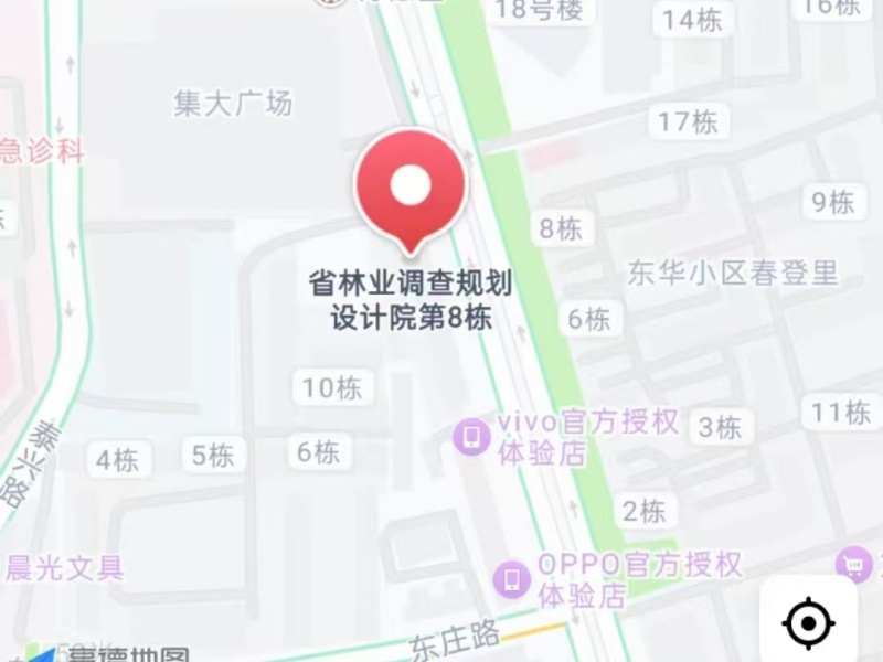 3室2廳1陽(yáng)臺(tái) 林業(yè)調(diào)查規(guī)劃設(shè)計(jì)院(上東城旁)小區(qū)平面圖