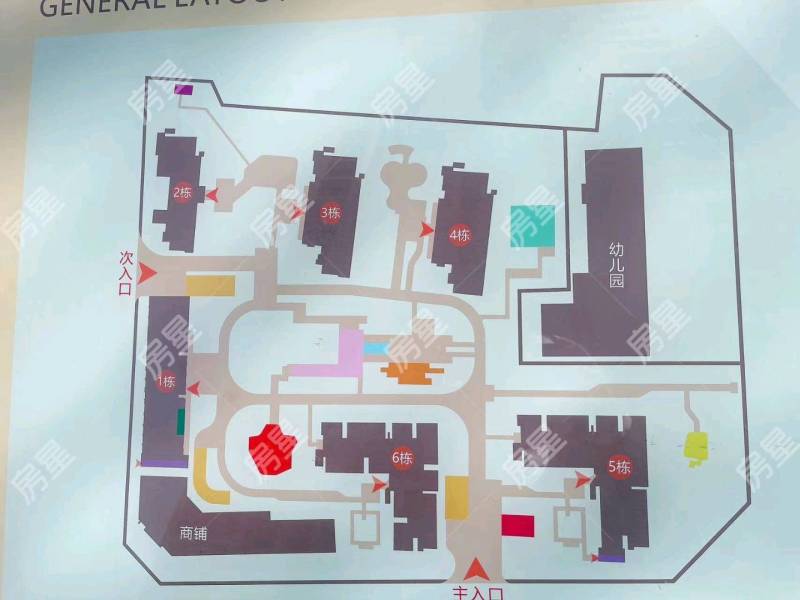 4室2廳3陽(yáng)臺(tái) 林肯公園三期小區(qū)平面圖