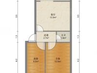 2室1廳2陽臺 春光小區(qū)戶型圖