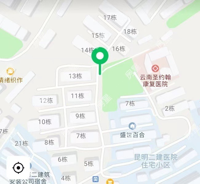 3室2廳2陽臺(tái) 盛世豪庭四期小區(qū)平面圖