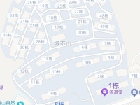 3室2廳2陽臺 城市山小區(qū)平面圖