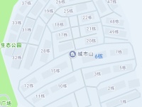 3室2廳2陽臺 城市山小區(qū)平面圖