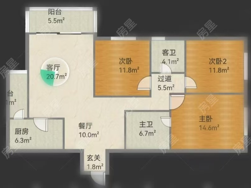 碧桂园龙腾世家一期户型图