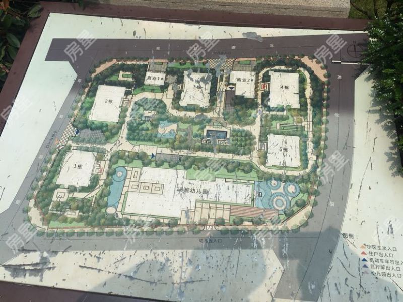 3室2廳1陽臺 潤城四區(qū)小區(qū)平面圖