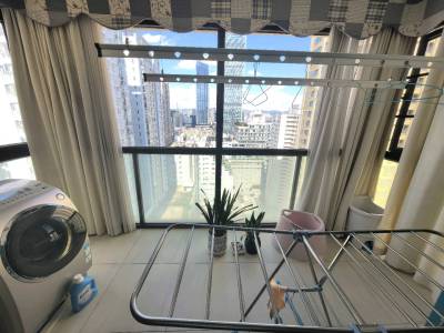 2室2廳1陽(yáng)臺(tái) 匯都國(guó)際二期陽(yáng)臺(tái)