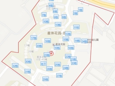 4室2廳2陽臺 新亞洲星體花園北區(qū)