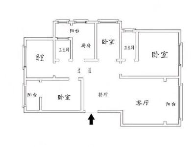 4室2廳3陽臺 俊發(fā)九夏云水4號地塊
