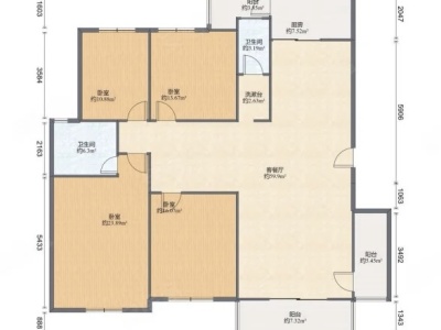 4室2廳2陽臺 江東耀龍康城